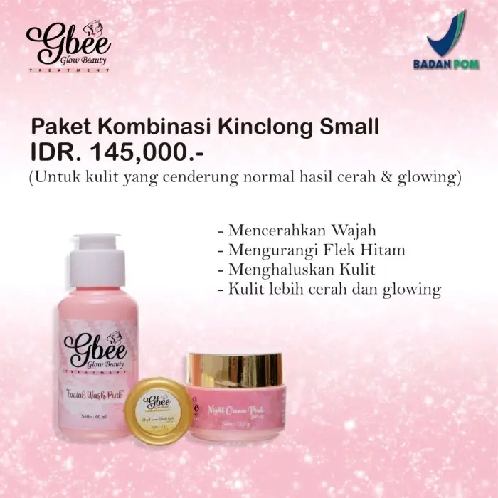 Paket Kinclong Small Gbee Glow Beauty