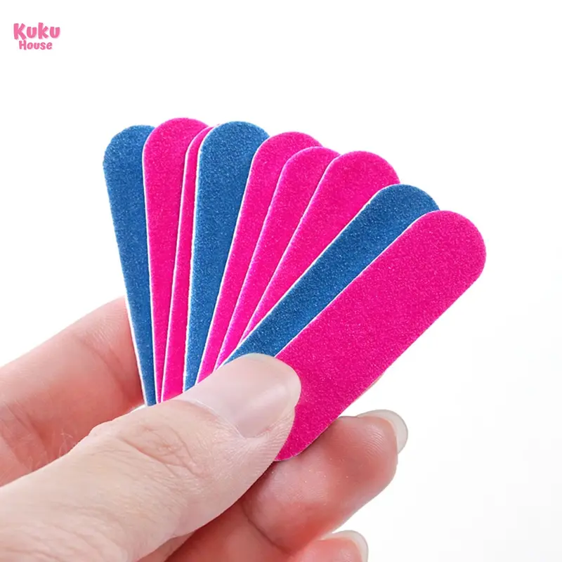 double sided mini nail file Kikir kuku penghalus kuku Perawatan Kuku 2