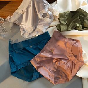 Panty For Women Ice Silk Seamless One Piece Comfortable High Waist Panty Women Panties