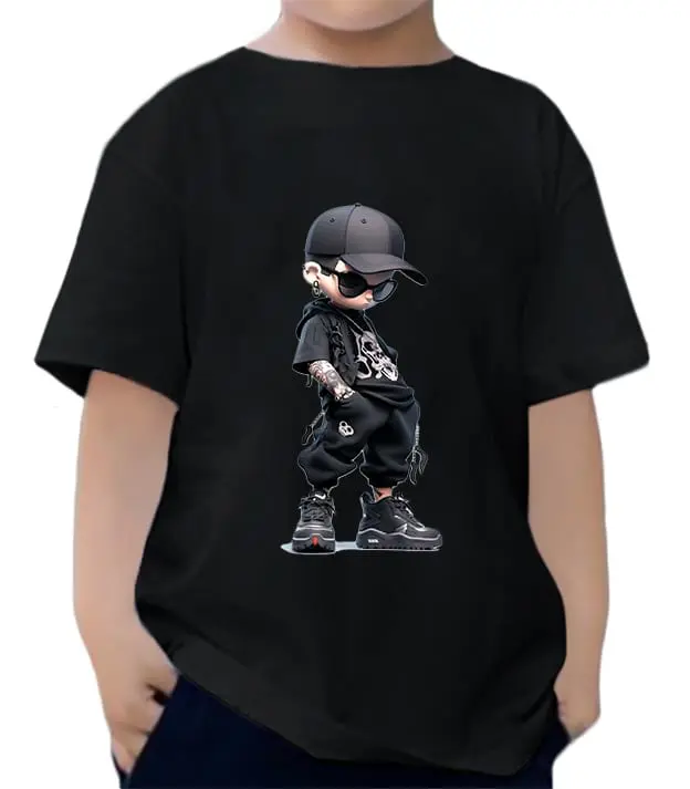 Paket Murah 1 Klik Dapat 5 Baju Kaos Anak Laki-Laki Atasan - Fashion 4