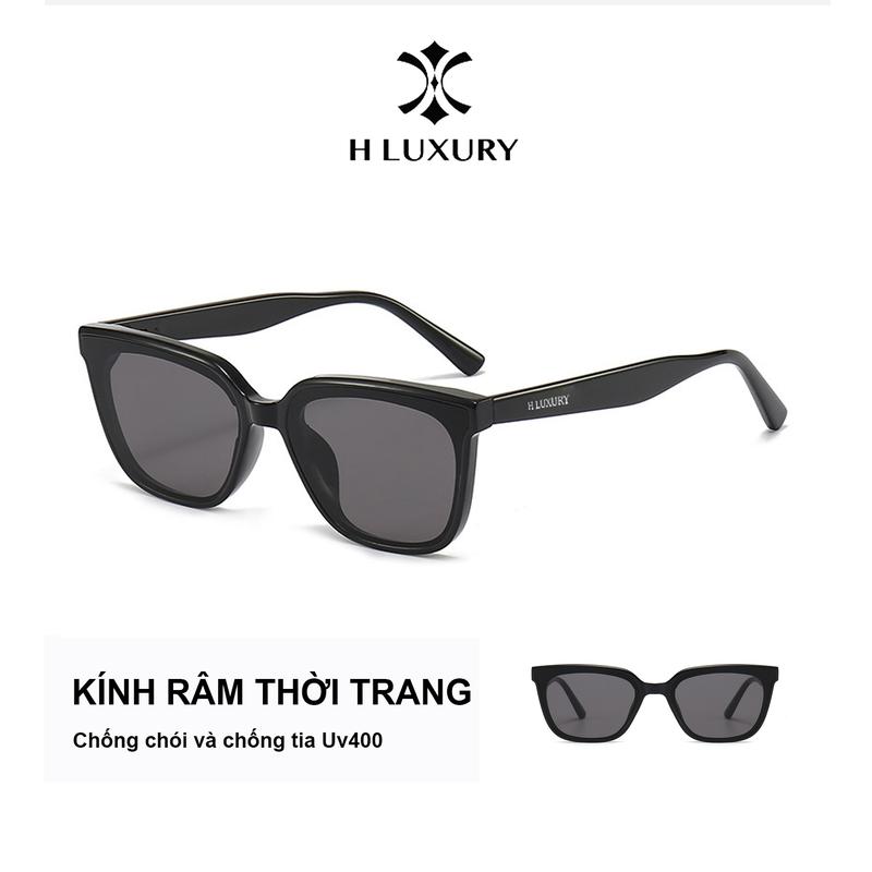 Kính Râm Nam Nữ H Luxury V35 Cao Cấp Hot - Chống UV - Chống bụi bẩn - Phù Hợp Mọi Khuôn Mặt