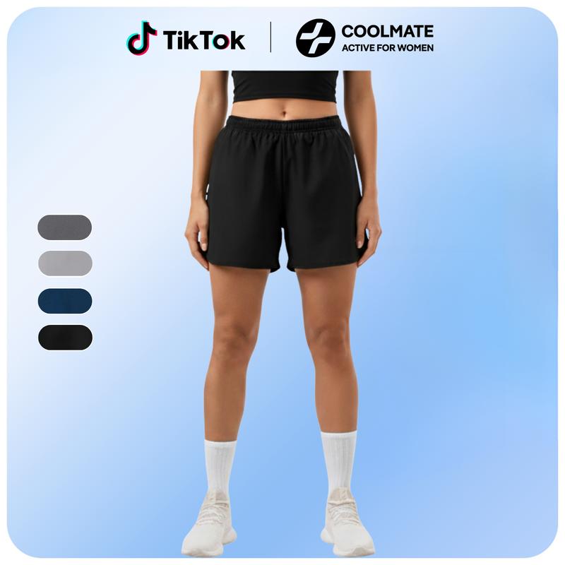Quần thể thao tập gym, chạy bộ form UNISEX Maxcool thoáng khí nhanh khô dễ dàng vận động - Coolmate Active For Women