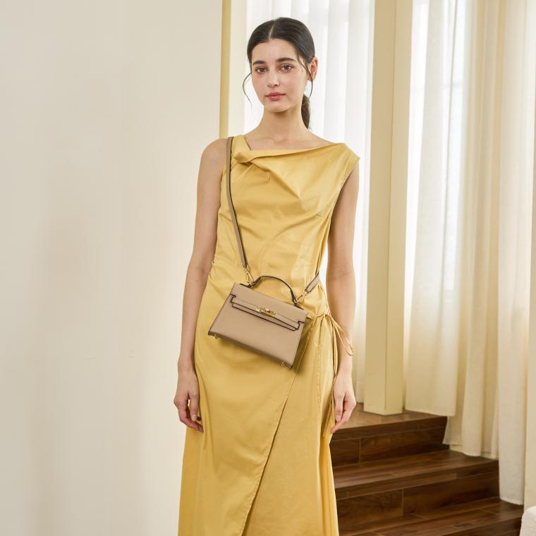 SeaGloca New Tas Bahu Messenger Wanita Texture Buaya No.252