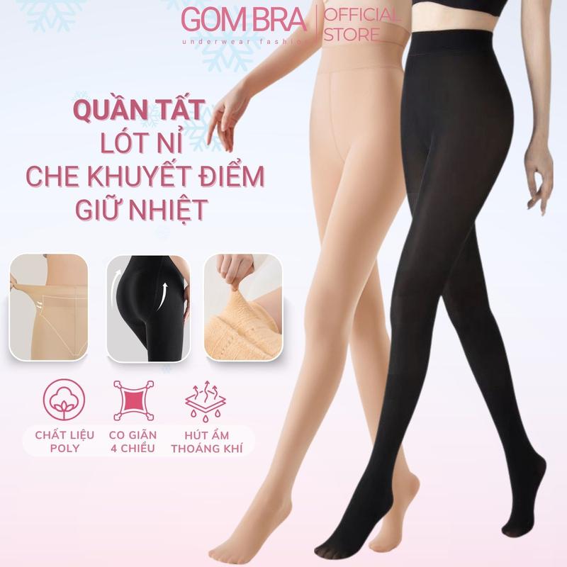   DEAL MỞ BÁN  Quần Tất Giữ Nhiệt Nữ Lót Lông Dày Dặn Cao Cấp Gom Bra Quần Tất Giữ Nhiệt Mùa Đông Che Khuyết Điểm Tốt - QUAN-LEGIN 