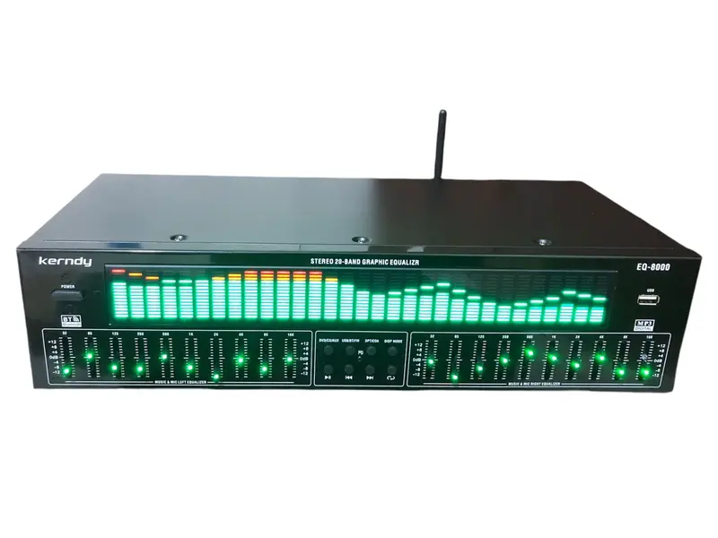 Equalizer kerndy bluetooth EQ8000 Audio Karaoke Home Theater Optical/Coaxial 6