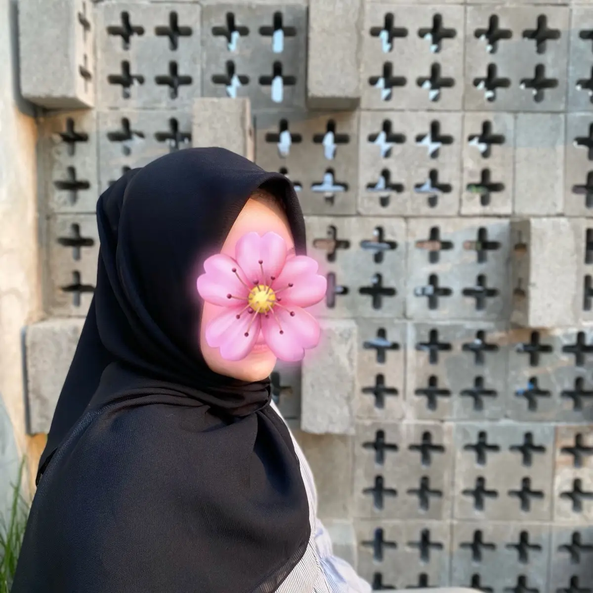 Ash By Aylin - Jilbab bella square Black PREMIUM