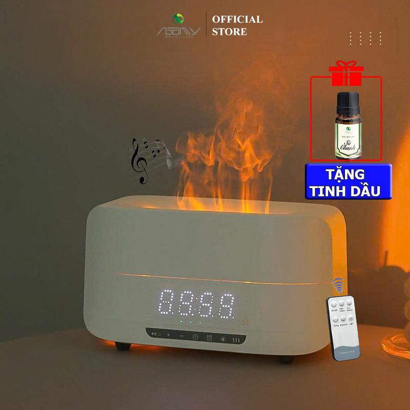 Máy xông tinh dầu Nga My JSC tích hợp đồng hồ led dung tích 400ml phun sương tạo độ ẩm phun tinh dầu Máy Khuếch Tán Tinh Dầu