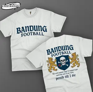 Baju Kaos Dewasa Anak Persib Bandung Football Distro Lengan Pendek Cotton Combad 24S Lembut