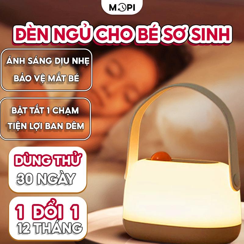  Đèn ngủ cho bé sơ sinh đèn ngủ ánh sáng vàng đèn bỉm sữa chống ánh sáng xanh giúp con vào giấc nhanh hơn mẹ hút sữa và cho bé ti đêm dễ dàng 
