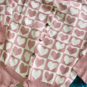 Cardy LOVE - SWEATER RAJUT ANAK PEREMPUAN FASHION KIDS Cardigan Nomnom Shop