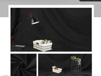 Gambar Kain Backdrop Studio Background Photo Studio ukuran 6 warna 3x3m 3x6m - 3M X 3M, Hitam dari tokostd_NEW Kota Tangerang 4 Tokopedia