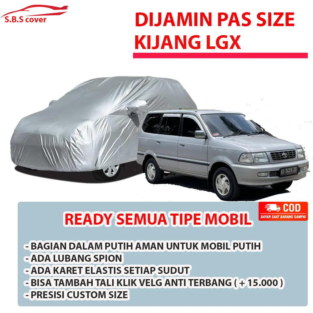 kijang lgx Body Cover Mobil Kijang lgx Sarung Mobil kijang lgx Mobil kijang lgx kijang super kijang krista kijang rover avanza lama avanza veoz avanza barong xenia calya sigra mobilio hrv sienta freed panther kapusl panther ls panther lm panther touring