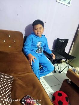 Product Review of Luwi Kids Setelan Sweater Hoodie Topi Anak Remaja Gambar FF Aura Baju Celana Fashion from S**🌻 0