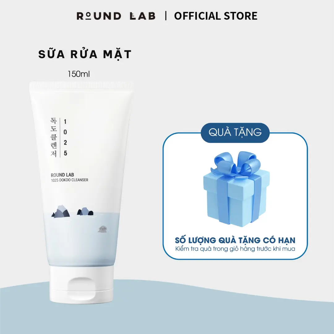 Sữa Rửa Mặt Round Lab 1025 Dokdo Cleanser 150ml