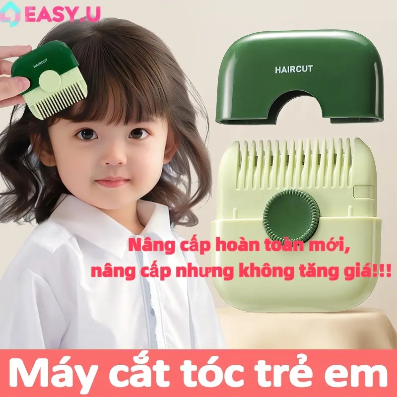 Lược Cắt Tóc Trẻ Em 2 Trong 1, Nhẹ Nhàng Cắt Tóc Mái Và Tóc Con, Thích Hợp Cho Trẻ Em Và Cắt Tóc Tại Nhà, Easy.U