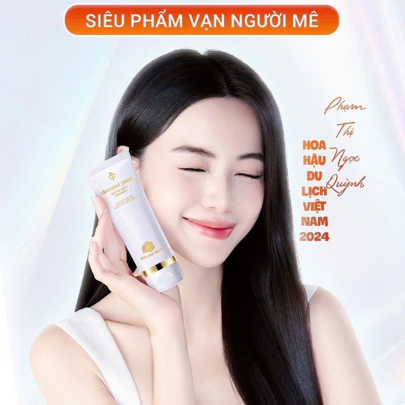 Sữa rửa mặt bọt tuyết mới Refreshing Magic skin sữa _