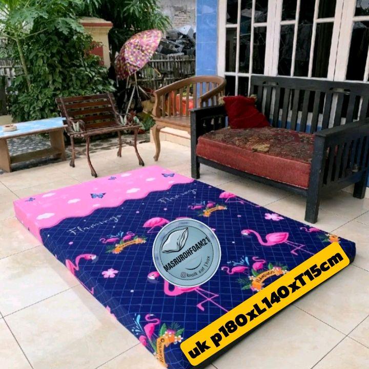 Kasur Busa Super untuk Tiga Orang Dewasa uk P180x Lx140xT15cm - Furniture 5