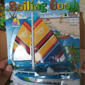 Mainan Anak Anak Murah Meriah Harga Grosir Sail Boat Surfing Boat Mainan Anak Perahu Otok Otok Layar Selancar