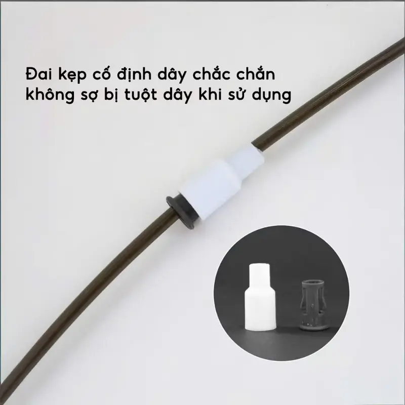 Dây Nhảy Thể Dục Lõi Thép Tập Thể Lực Có Tạ Sắt Dài 2,7m Nhảy Dây Tốc Độ Giảm Cân  Chống Trượt Nhiều Màu Lựa Chọn 5