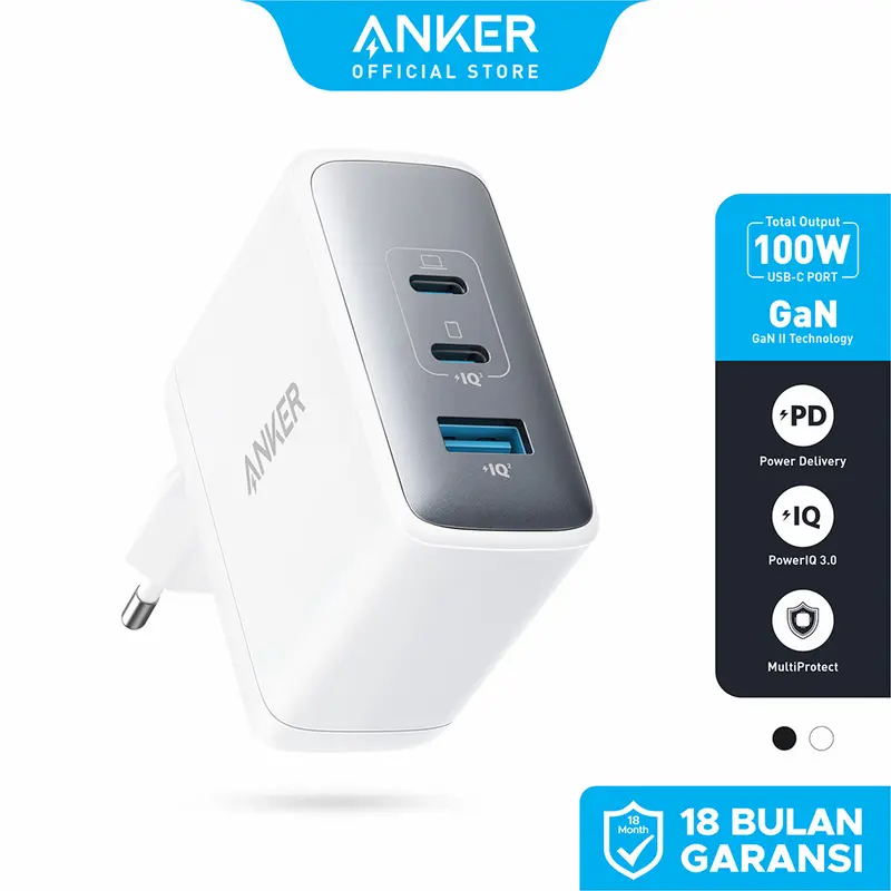 Wall Charger Anker 736 Super Fast Charging Nano II 100W - A2145 1
