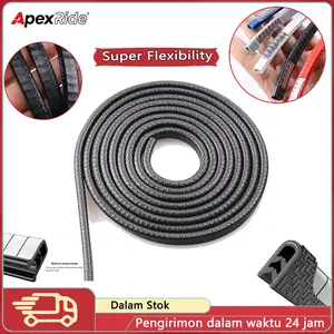 5/10M Karet Peredam Pintu Mobil Car Door Seal Strip Kendaraan Pelindung Karet List Lis Pintu Mobil Universal List Peredam Suara Pintu Mobil Door Rubber Karet Doorguard Pintu Mobil