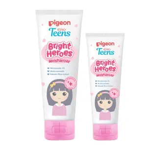 PIGEON TEENS BRIGHT HEROES MOISTURIZER 50ML & 20ML | Skincare Remaja | Niacinamide 5% | Skin Barier Protection | Alcohol Free, Ringan