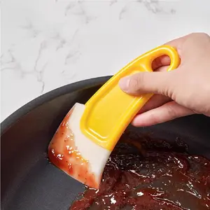 SODET SILICONE Sutil Spatula Silicone Alat Masak Sodet Serokan Penekan Penghalus Silikon