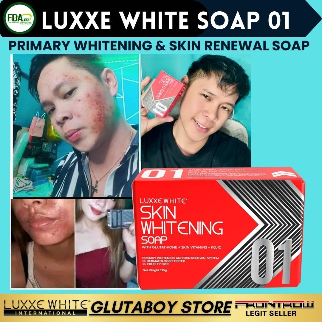 LUXXE WHITE SOAP 01 SKIN WHITENING GLUTATHIONE FRONTROW SOAP PAMPAPUTI  PAMPAKINIS 01 BAR Body Wash &
