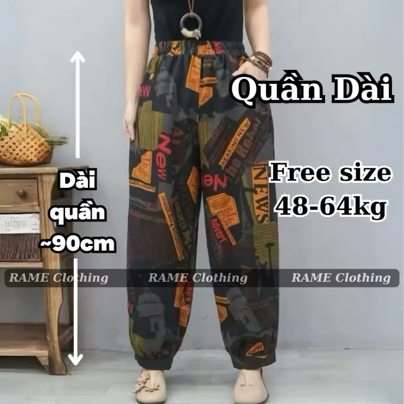 (Quần Thổ) Baby Nữ Nhiều Hoạ Tiết