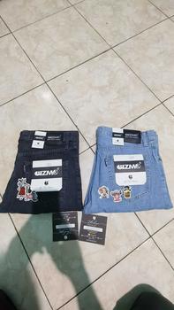 Product Review of Gizmo - Celana Jeans Reguler Bioblitz pria loose fit jumbo big keren Denim Nyaman from z**n 0