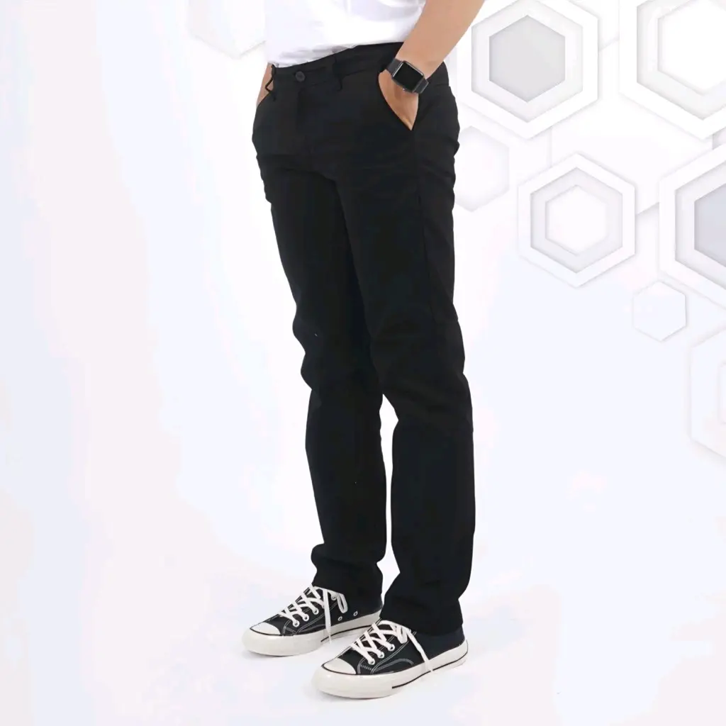 CELANA PANJANG CINOS PRIA Slim fit , Formal setrit size 27-38 Diamond