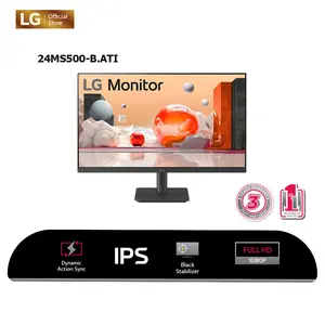 LG 24MS500-B 24'' FHD monitor with refresh rate 100Hz