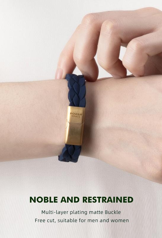 Product Introduction of New Power Ionics 3000ions Morandi Colors Men Womens Fashion Wristband Bracelet Balance Energy Balance Human Body Free Engrave 4