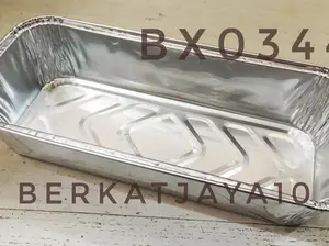 BX 0344 Aluminium foil tray isi 5 pcs alumunium cup