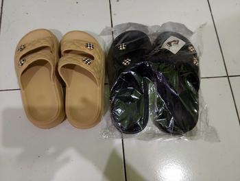 Product Review of Sandal Wanita Platform Casual Sandal Wanita V-22 Elegan Sendal Slop Slip On Model Baru from W**👈 0