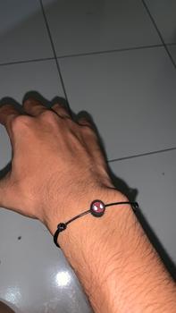 Product Review of Gelang Couple Spiderman Miles Morales & Gwen Stacy Free Box Tali Waterproof Anti Air Satin Hitam Lembut Copel Super hero Into the spider verse gelang  couple from t**n 0