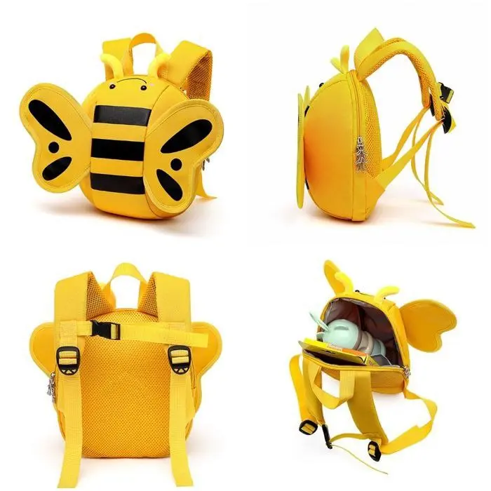 Tas Ransel Karakter Bee Anak Sekolah Imut Lucu Import Terbaru Fashion 3