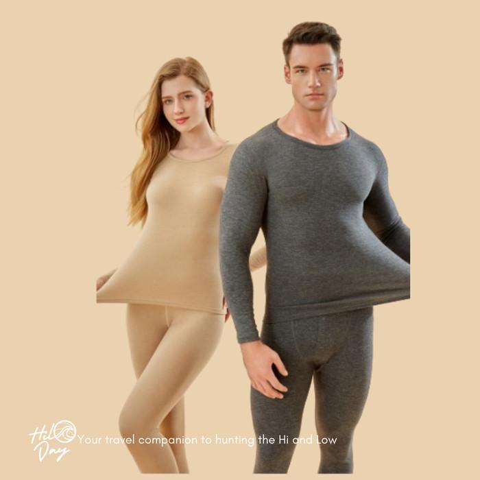 HILODAY Long Jhon Pria Winter Tebal Hangat 3