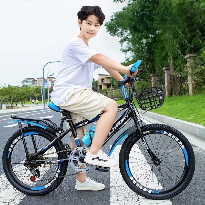 Xe Đạp Địa Hình Thể Thao GÁC ĐỀ Cho Bé 7-15 Tuổi Size 20-24 Inch Khung Thép Chắc Chắn Vành Hợp Kim Sơn Tĩnh Điện Túi Du Lịch Mini Bình Nước Gác Ba Ga Giỏ Đồ