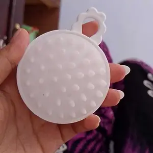 Sisir Keramas Anti Ketombe / Pijat Kepala Silicon / Sisir Keramas Anti Ketombe / Sikat Sisir Pembersih Kulit Kepala