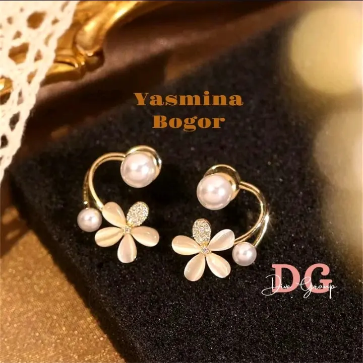 Yasmina Anting mutiara bunga