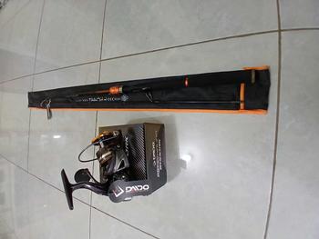 Product Review of Daido - Reel Grey Hound Waterproof 7.0 Power Handle - Reel Pancing from c**r 2