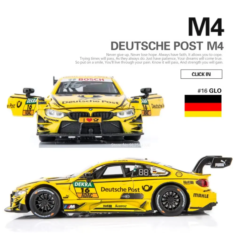 CCA 1:44 BMW M4 DTM MINIATUR MOBIL