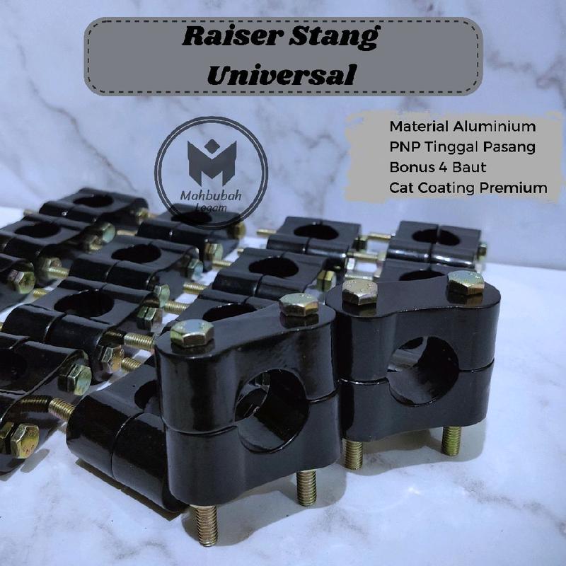 Raiser Stang Universal Riser Pangkon Motor Satria Vixion Tiger MegaPro Sonic Cbr Cb Byson Verza. 3