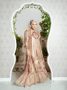 Alcavella - Elvara Dress Series | Gamis Muslimah Wanita Full Semi Sutra