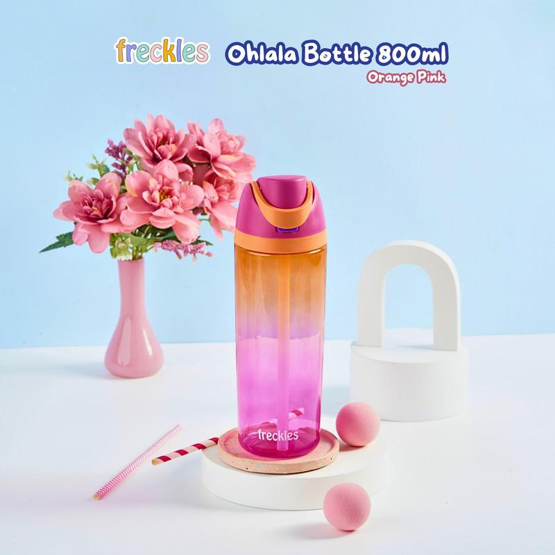 Freckles Ohlala Water Bottle Tritan Botol Minum Anak Trita