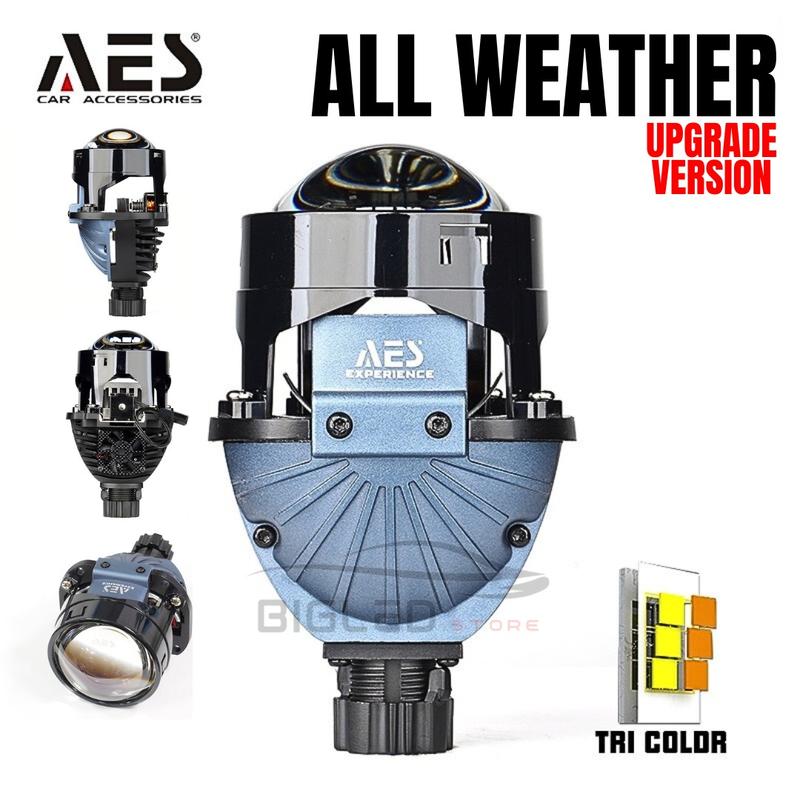 PAKET LENGKAP BILED TURBO ALL WEATHER AES VERSI TERBARU 2024 2.5 INCH 3 WARNA AES COMBO HEMAT 4