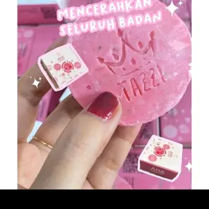 PAKET 10PC SABUN AHA GLUTA SOAP TAZZI