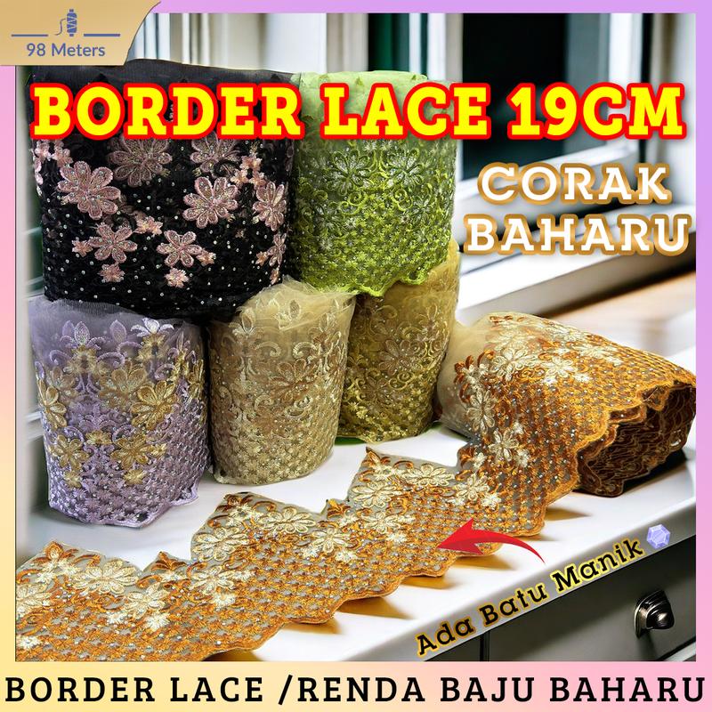[HOT NEW] Border Lace Corak Baharu Border Baju Renda Baju Renda ...