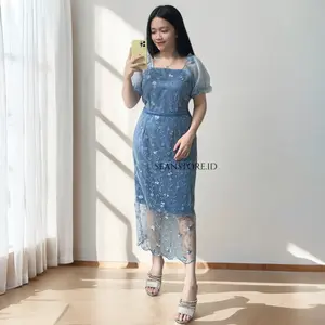 Kyoto Bodycon Dress Pesta Bridesmaid Seragaman Mewah Elegant | Dress Wisuda Promnight Edisi Natal